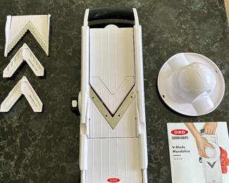 OXO Mandolin set; $18
