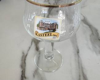 Kasteel beer glass; $10