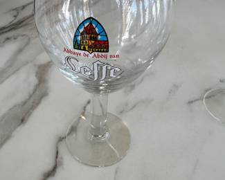 Leffe beer glass $9