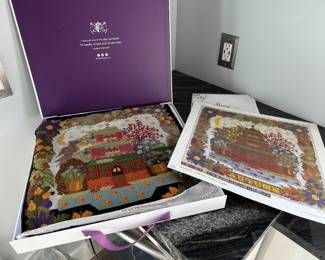 Elizabeth Bradley cross stitch kit-new; $90