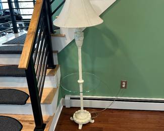 Floor lamp/table $50