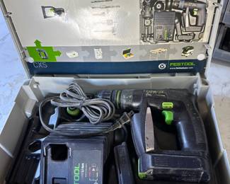 Festool cordless drill MXC; $125