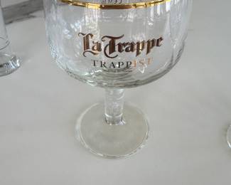 La Trappe beer glass; $20