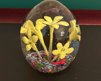 Stunning Art Glass Paperweight Collection