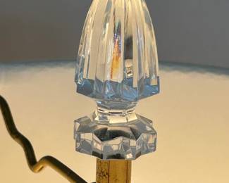 Waterford Crystal Lamp Finial