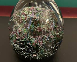 Stunning Art Glass Paperweight Collection