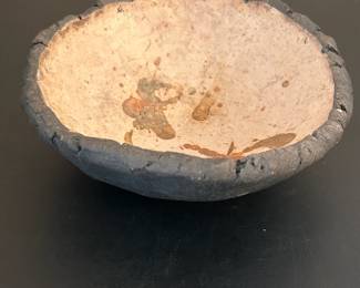 Rustic Raku Pottery Bowl
