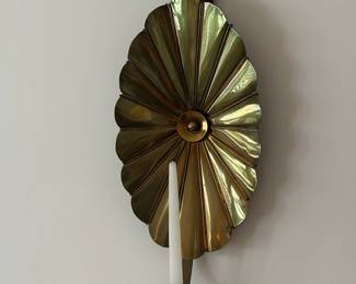 Vintage Brass Wall Scone