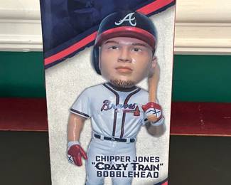 Chipper Jones "Crazy Train" Bobblehead