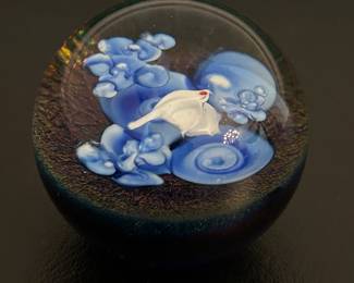 Stunning Art Glass Paperweight Collection