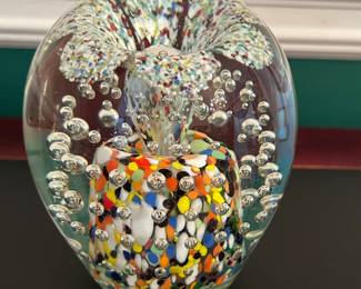 Stunning Art Glass Paperweight Collection