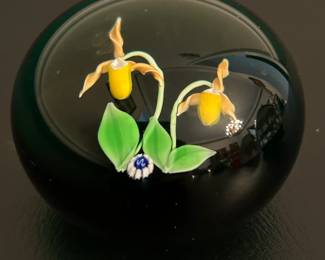 Stunning Art Glass Paperweight Collection