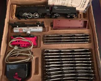 Vintage American Flyer by Gilbert Train Set
