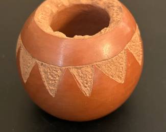Native American Redware Bowl