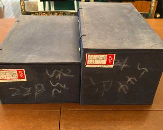 Vintage Blanc de Chine Statues