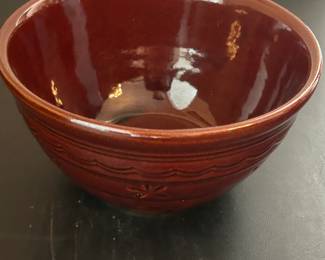 Vintage Marcrest Daisy Dot Mixing Bowl