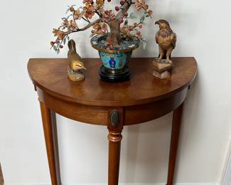 Half Moon Hall Table
