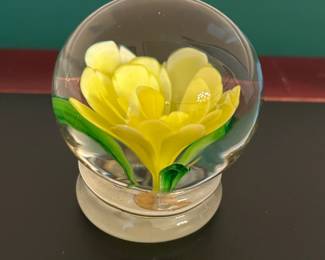 Stunning Art Glass Paperweight Collection