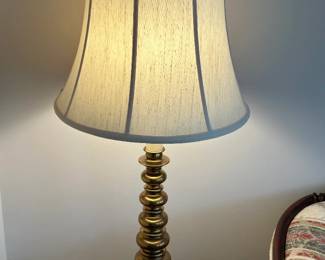 Pair of MCM Hollywood Regency Lamps
