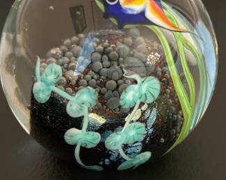 Stunning Art Glass Paperweight Collection