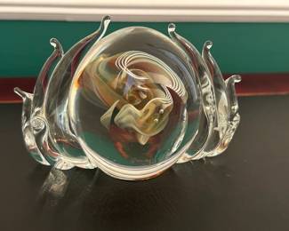 Stunning Art Glass Paperweight Collection