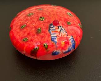 Stunning Art Glass Paperweight Collection