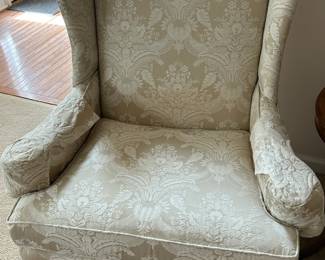 Wingback Upholstered Arm Chair