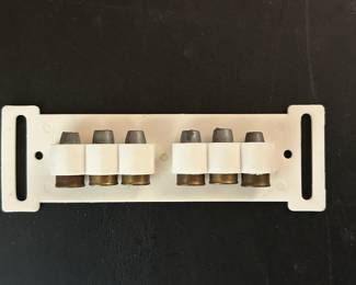 Vintage Toy Cap Gun Bullets w/ Belt Clip
