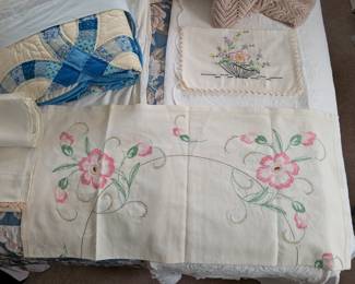 Notional - Large quilt  collection being evaluated off-site.