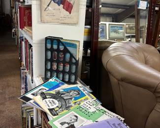 Vintage sheet music suitable for framing.