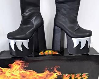 KISS DESTROYER BOOTS SIZE 10