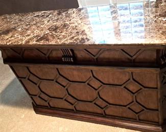 MARBLE TOP BAR