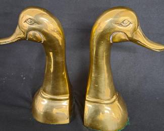 BRASS MALLARD DUCKS