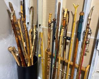walking stick collection