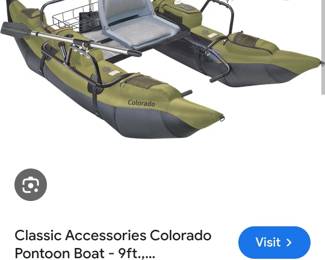New in box 9' pontoon (never opened)
