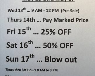 5 day sale
