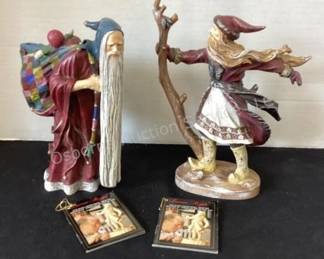 Duncan Royale Santa figures