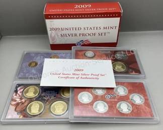 Many lots of silver ounce coins, proof sets & more