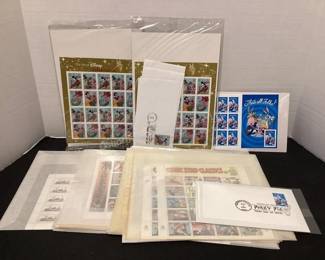 Large stamp collection