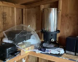 Grills, turkey fryer & more