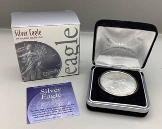 Many lots of silver ounce coins, proof sets & more