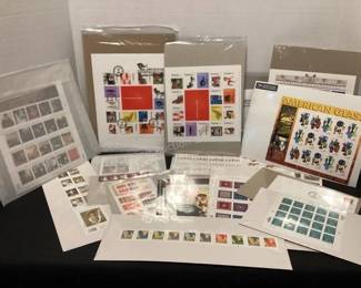 Large stamp collection