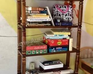 Shelf, books, games & more