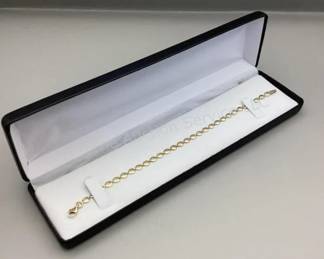14K gold bracelet