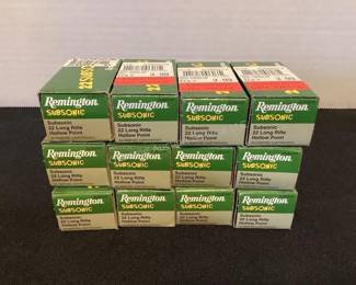 Several lots of ammunition