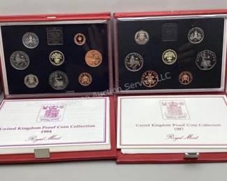 Many lots of silver ounce coins, proof sets & more