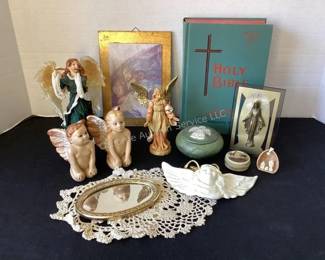 Angel & religious decor