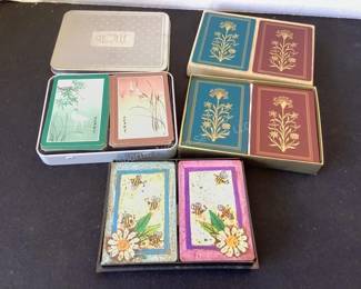 Vintage playing cards