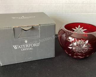 Several pieces of Waterford