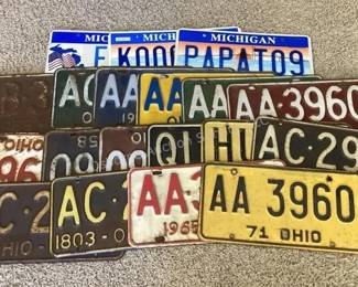 License plates